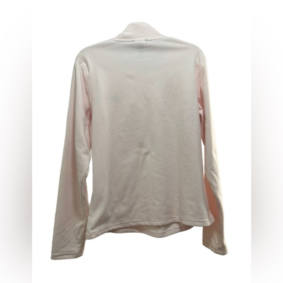 The North Face TNF Light Pink 1/4 Zip Pullover Fleece Jacket Size M - Picture 5 of 7
